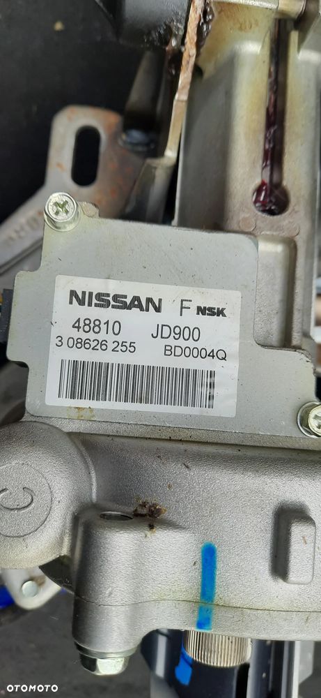 NISSAN QASHQAI I 06-09 1.5 D KOLUMNA KIEROWNICZA 48810JD900 308626255 bd000nsk ea9cec-052 85v01764q - 2