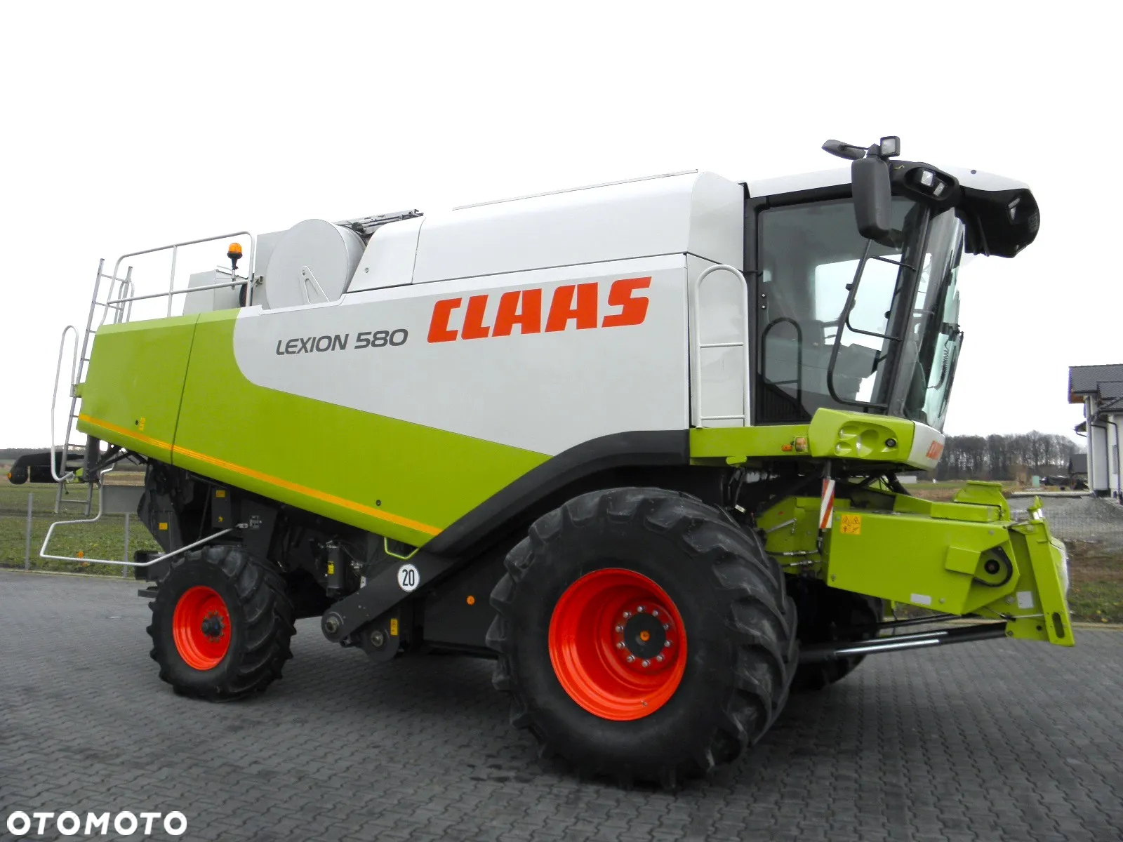 Claas Lexion 580 heder V900, Najbogatsza Wersja, Nie Malowany, Stan Bardzo Dobry - 3