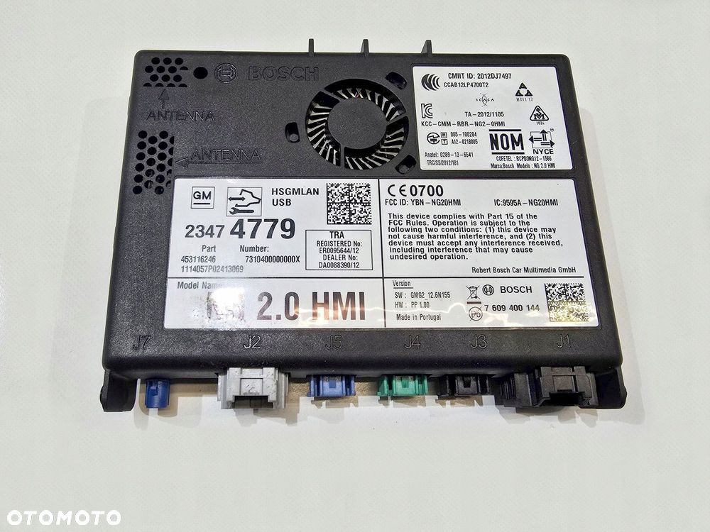 sterownik moduł nawigacji navi radia insignia a 13r lift eur 23474779 - 2