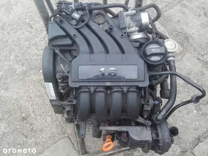SILNIK KOMPLETNY BSE BGU 1,6 MPI A3 leon golf octavia superb altea touran GWARANCJA - 1