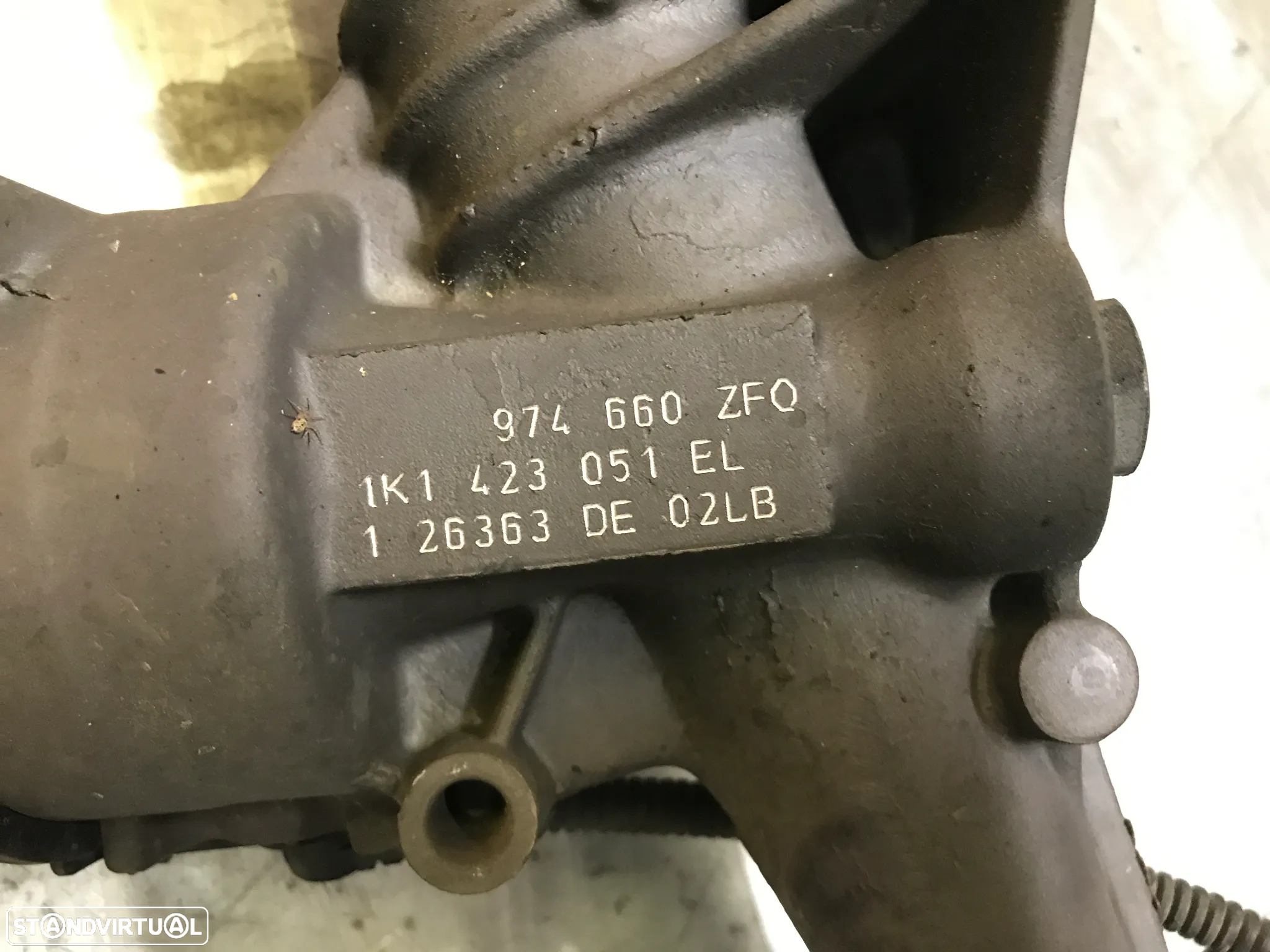 CAIXA DE DIRECÇÃO / DIREÇÃO ELETRICA VOLKSWAGEN GOLF VI 1K0909144M 1K1423051EL - 6