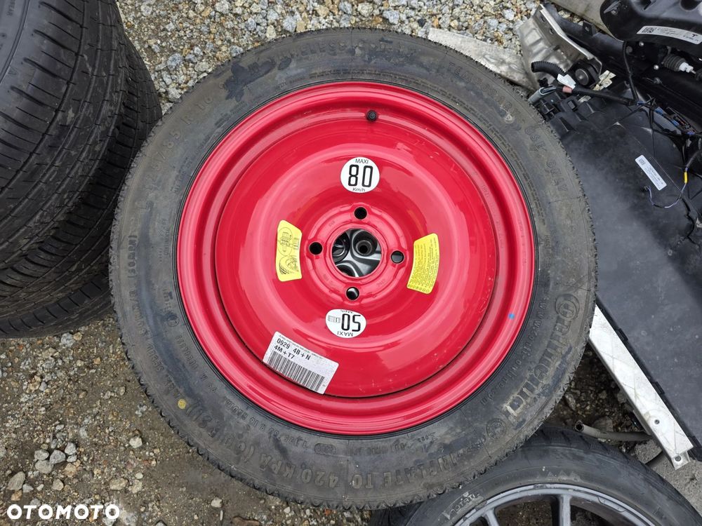 KOŁO ZAPASOWE DOJAZDOWE DOJAZDÓWKA 4X108 125 85 R16 PEUGEOT 208 2008 308 3008 5008 - 2