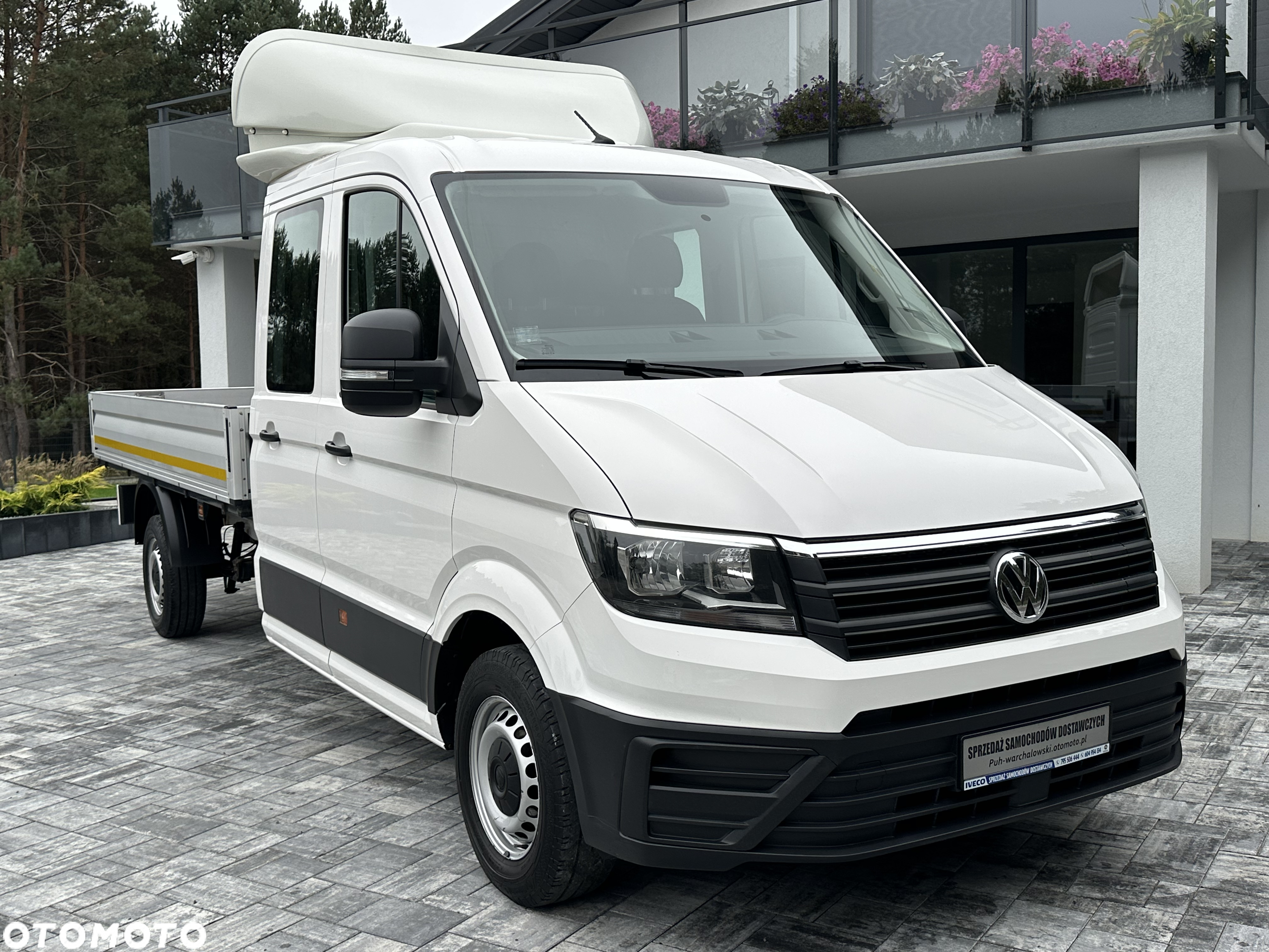 Volkswagen Crafter DOKA 7 osób / Skrzynia 3.5m / Gwarancja producenta do 07.2026 lub 200.000km / Salon PL / Serwisowany tylko w ASO VW / Pełna dokumentacja / 1 właściciel / FV23% - 3