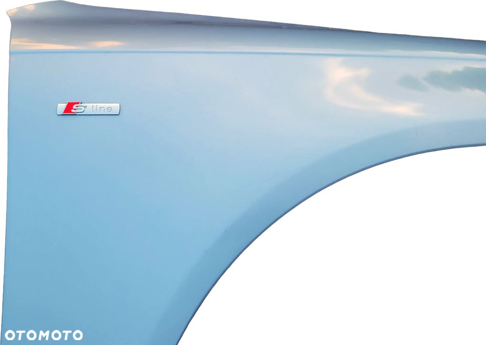 AUDI A6 C6 LIFT BŁOTNIK PRZEDNI PRZÓD PRAWY LX7V - 4