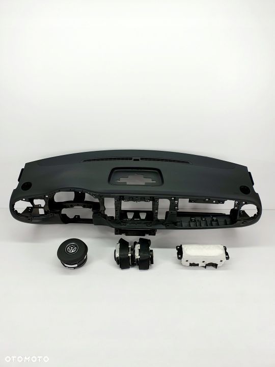 VW NEW BEETLE DESKA ROZDZIELCZA KONSOLA KOKPIT PULPIT PODUSZKI AIRBAG AIR BAG PASY KIT SET - 1