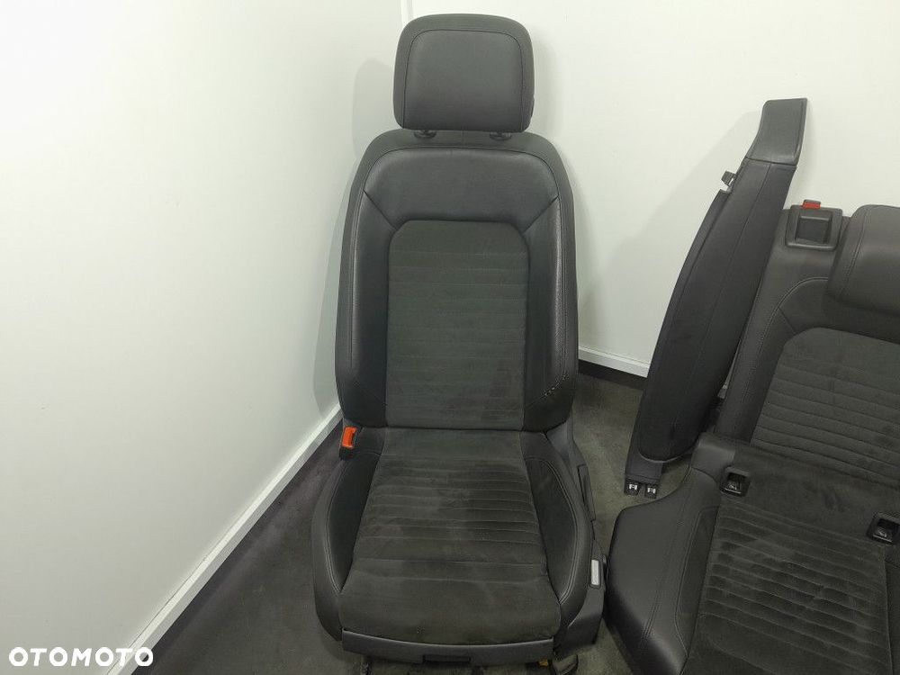VW PASSAT B8 KOMBI KOMPLET FOTELI SKÓRA ALCANTARA ERGOCOMFORT - 2