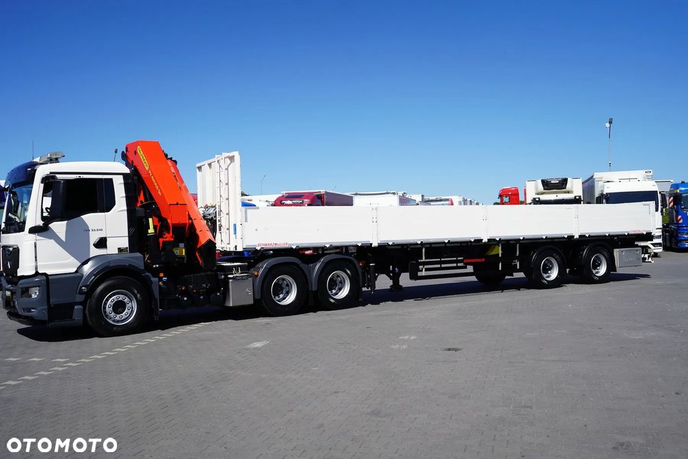 MAN TGS 33.510 / 6 X 4 / HDS PALFINGER PK 42 002 SH-E / WYSIĘG 17 M - 30