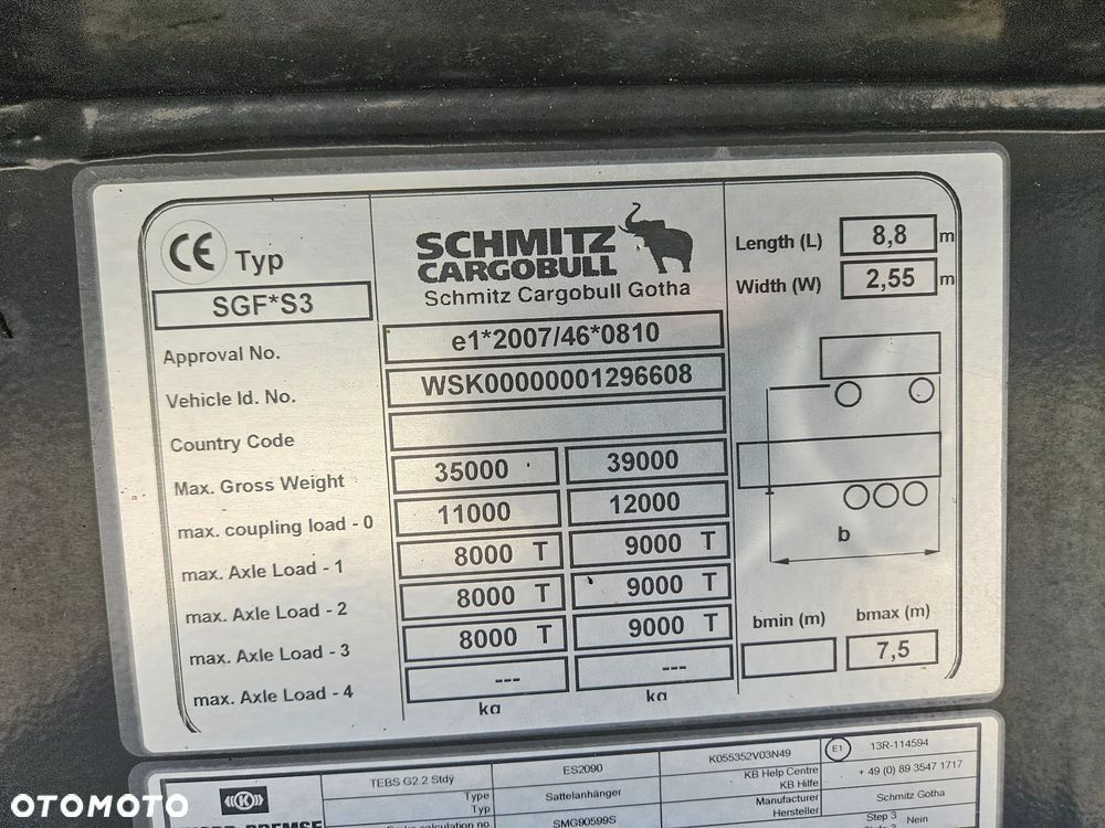 Schmitz Cargobull SGF*S3 30m³ - 10