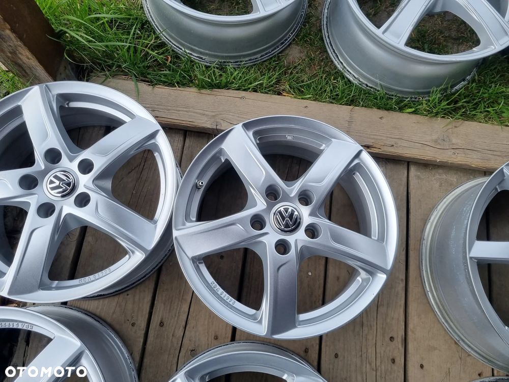 VW GOLF 7,TOURAN,CADY,SEAT LEON,SKODA,AUDI alu 6.5x16 ET46 5X112 super stan - 5