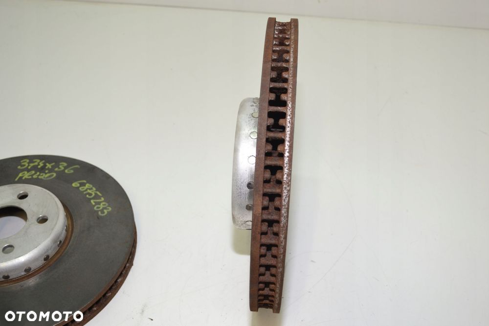 BMW G11 G12 730D XDRIVE TARCZE HAMULCOWE PRZÓD KLOCKI CZUJNIK ZESTAW - 10