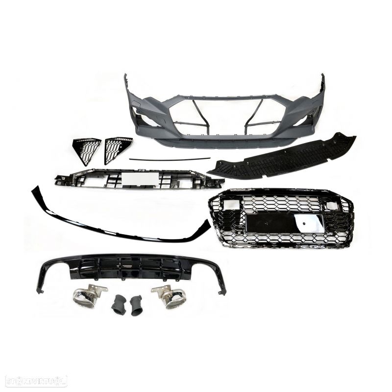 Body Kit Audi A6 C8 Avant 19-21 Look RS6 - 1