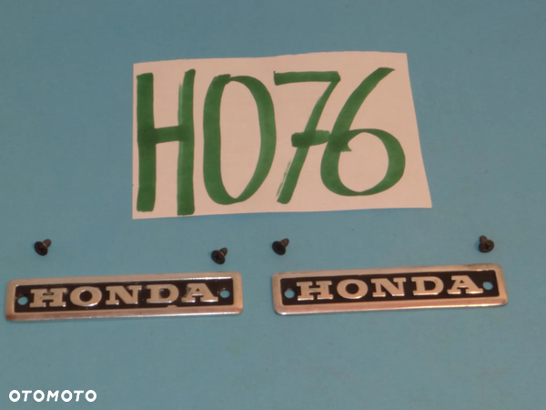H076  HONDA CX 500 EMBLEMAT ZNACZEK SILNIKA