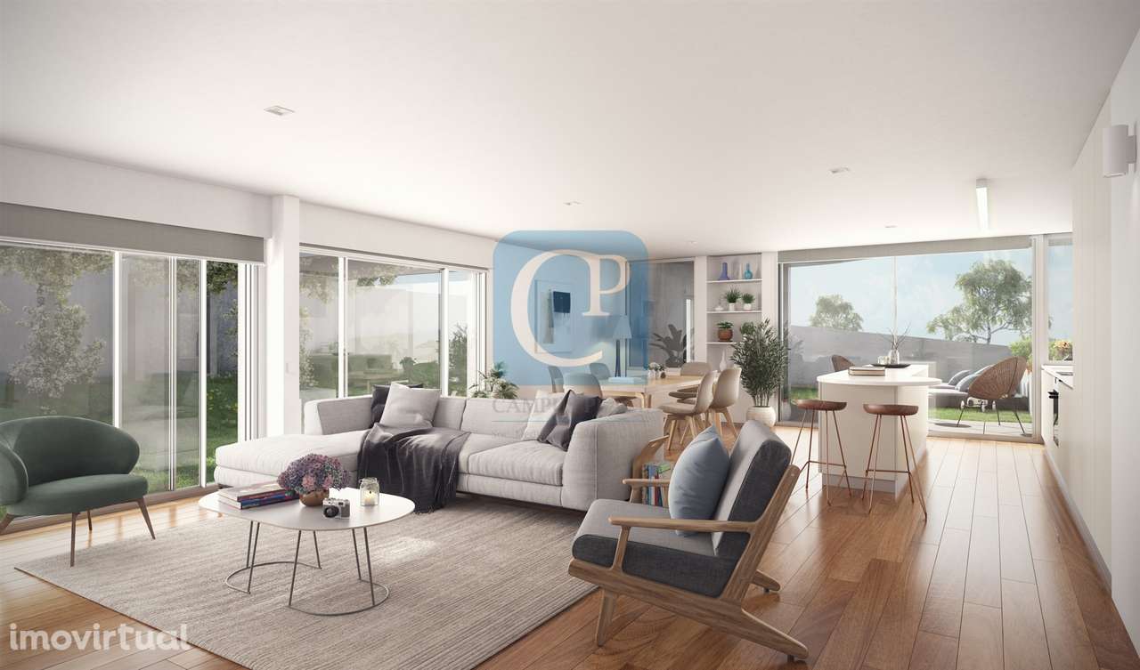 Apartamento T2 com jardim privativo - Casas Garcia de Orta - Grande imagem: 3/10