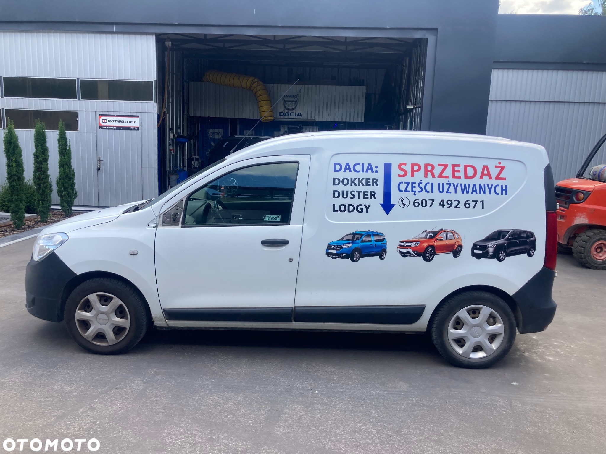 DACIA DOKKER  KAROSERIA KASTA BUDA ĆWIARTKA PAS TYLNY PODŁUŻNICA BŁOTNIK TYLNY DACH Wwa - 9