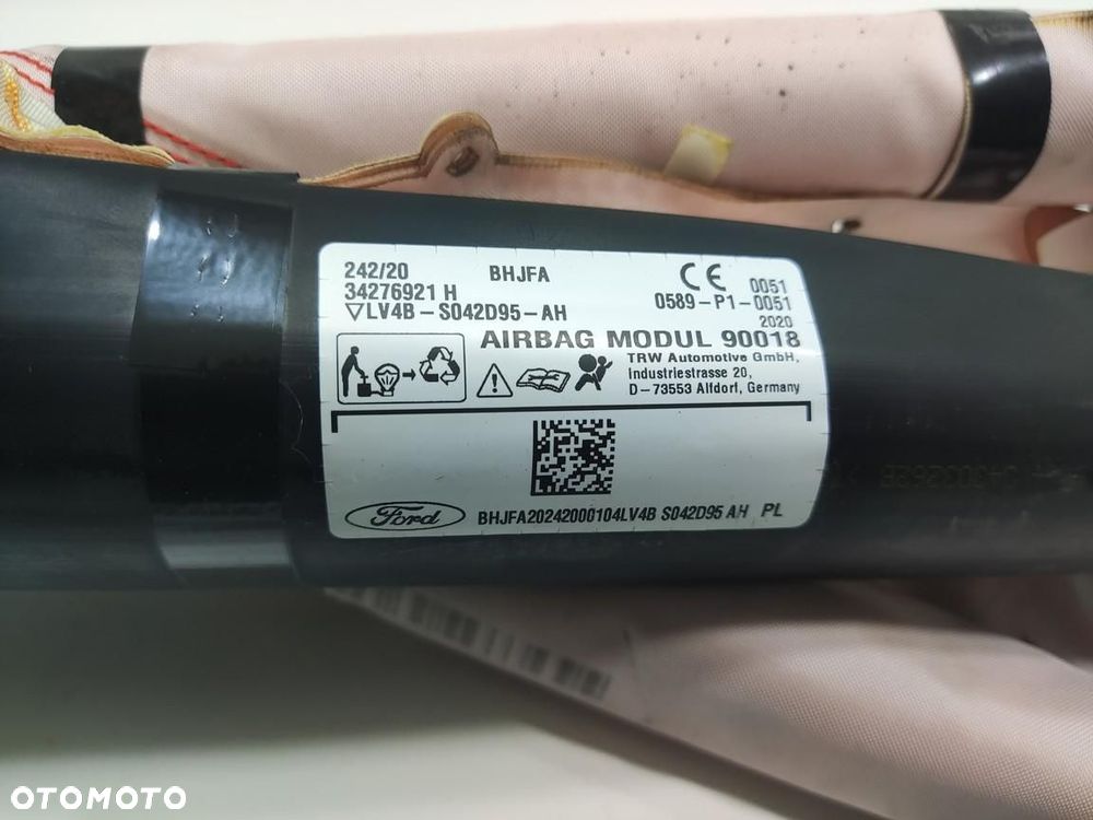 KURTYNA POWIETRZNA LEWA AIR-BAG FORD KUGA MK3 2019-2024 LV4B-S042D95-AH - 4