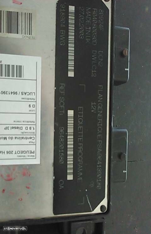 Centralina / Modulo Motor Peugeot 206 Hatchback (2A/C) - 2