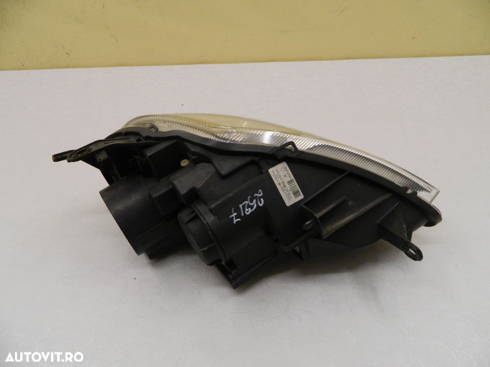Far stanga Citroen C8 Halogen cu lupa, 2002,2003, 2004, 2005, 2006, 2007, 2008, cod origine cod origine 1494316080. - 7