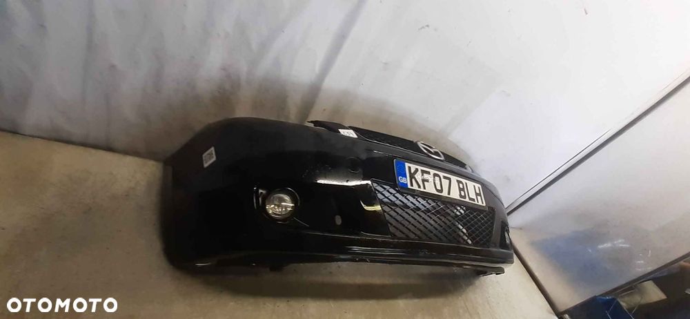 ! ZDERZAK PRZÓD PRZEDNI DO MAZDA 5 GRILL HALOGENY A3F CZARNY - 4