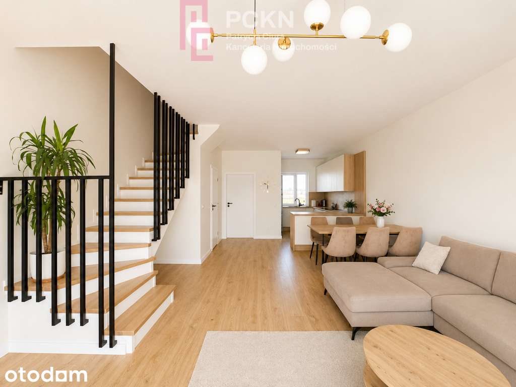 Segment z ogrodem 56m²/88 m²/Pompa ciepła/Zawada