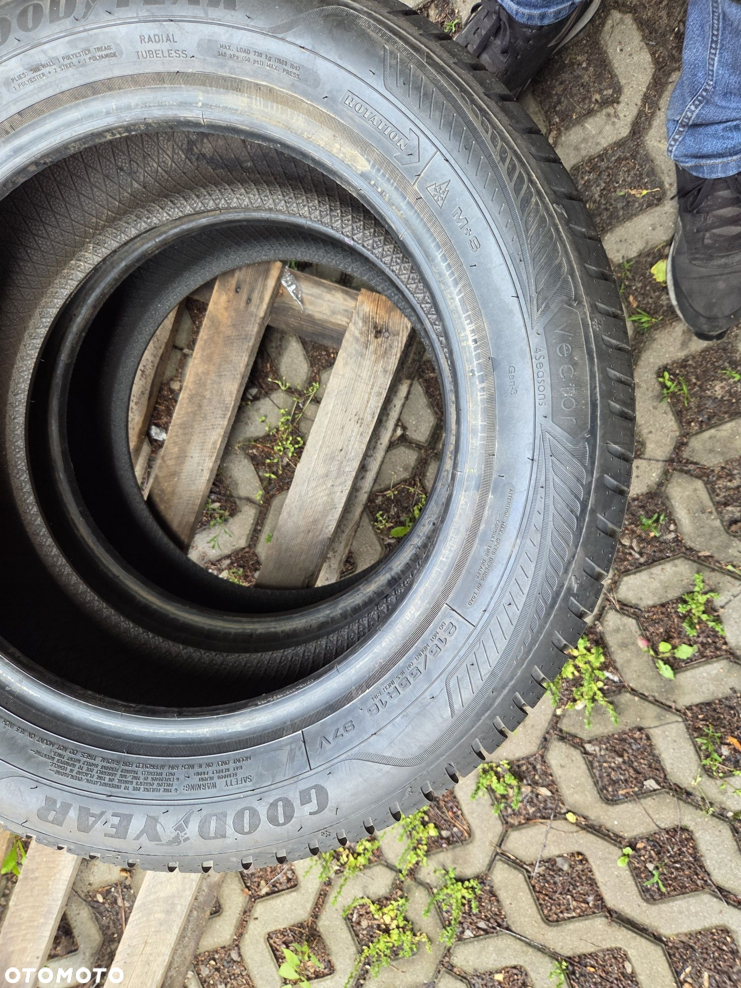 opony nowe 215/55R16 Goodyear vector 4season Gen-3 - 6