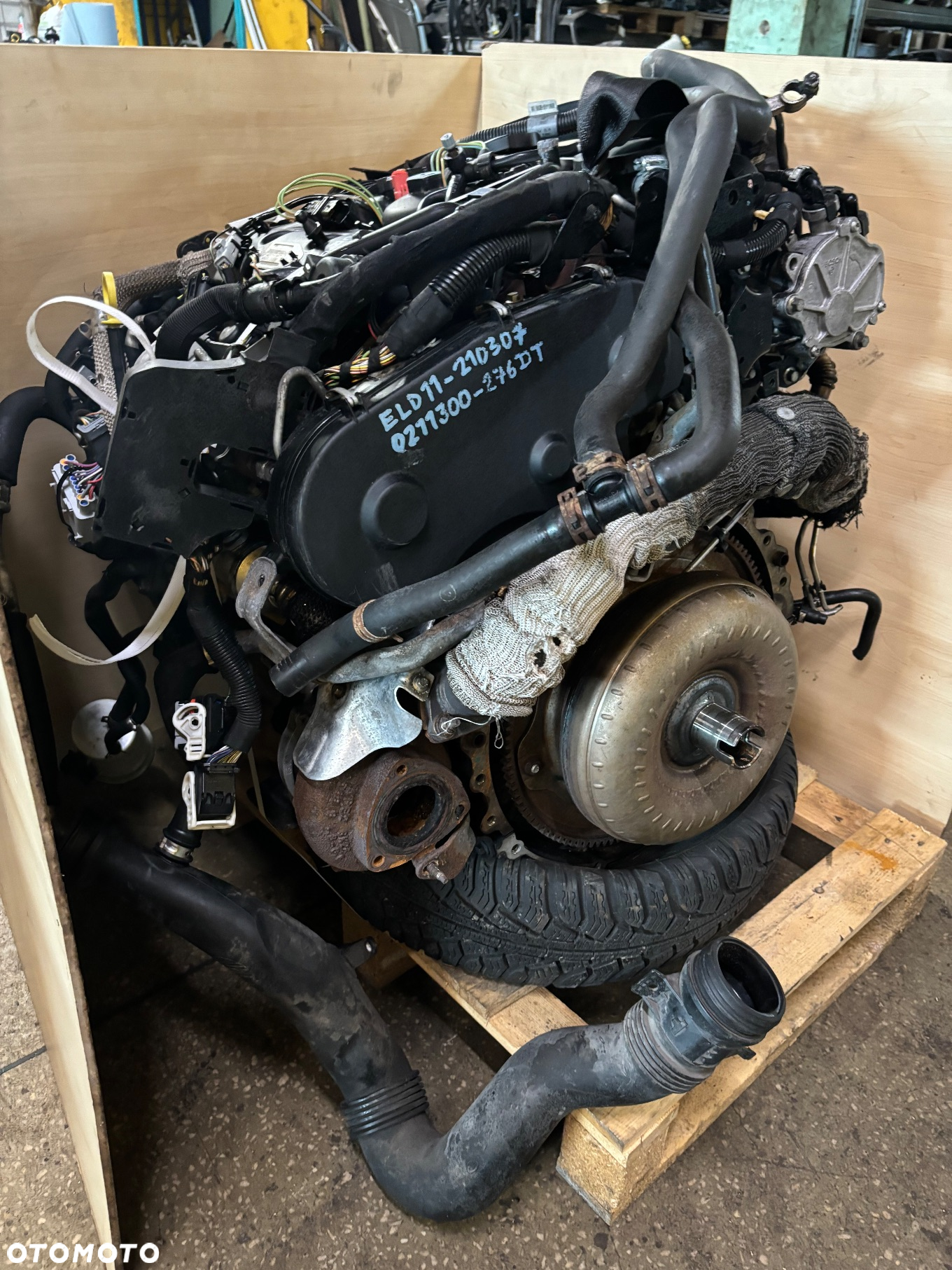 Silnik kompletny 2.7 Land Rover Range 276 dt 276dt  filmik 120 tys mil euro 4 - 10