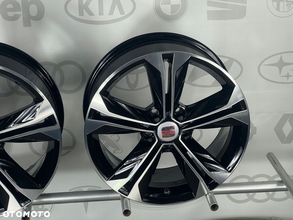 FELGI ALU SEAT ALHAMBRA 7N5 LEON ATECA 17 5X112 ET39 ORYGINALNE - 2