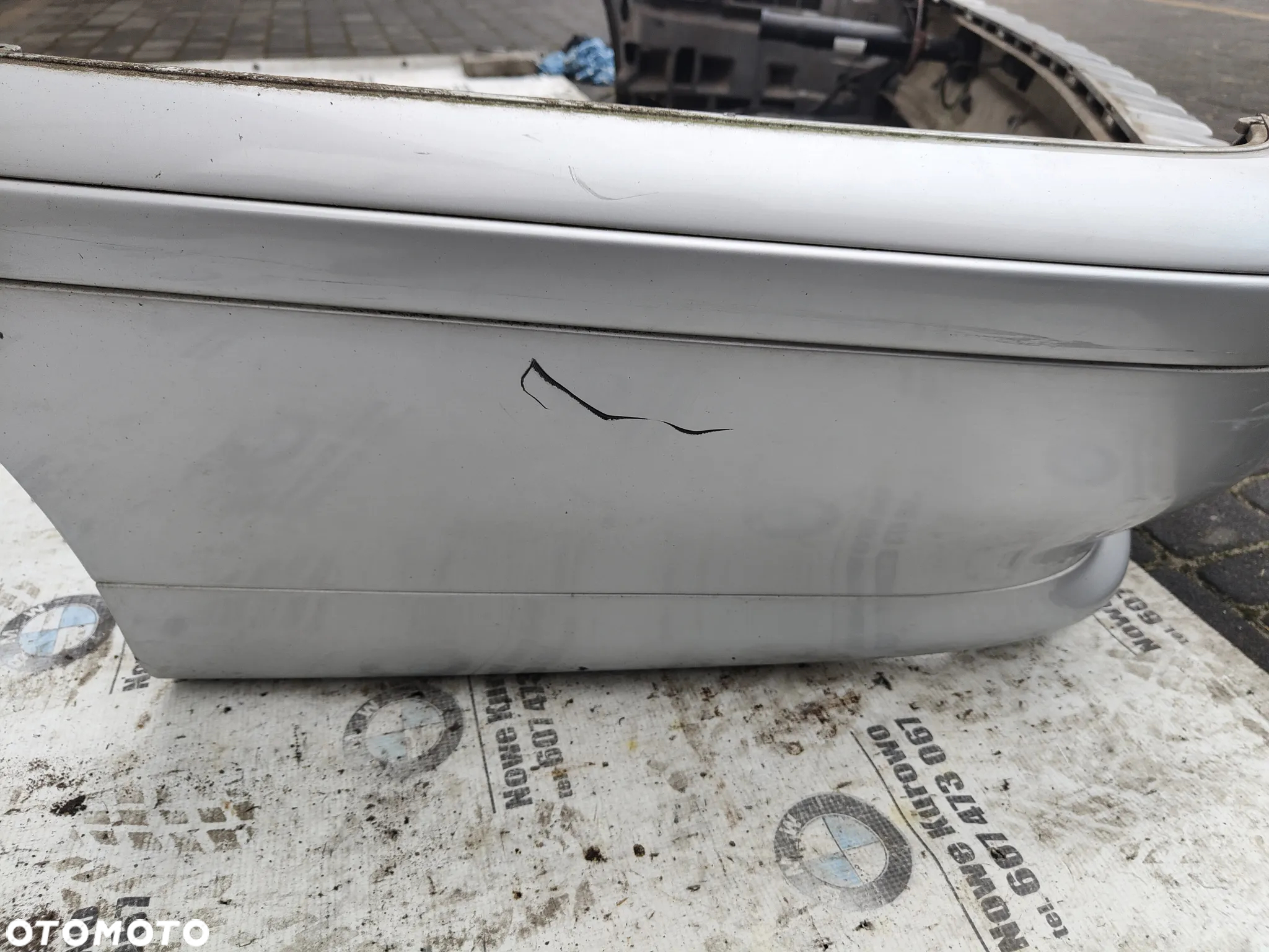 BMW E39 Kombi Zderzak tylny tył titansilber - 8