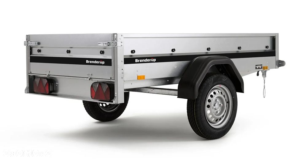 Brenderup 1203S 204x116x35 z plandeką płaską - 10