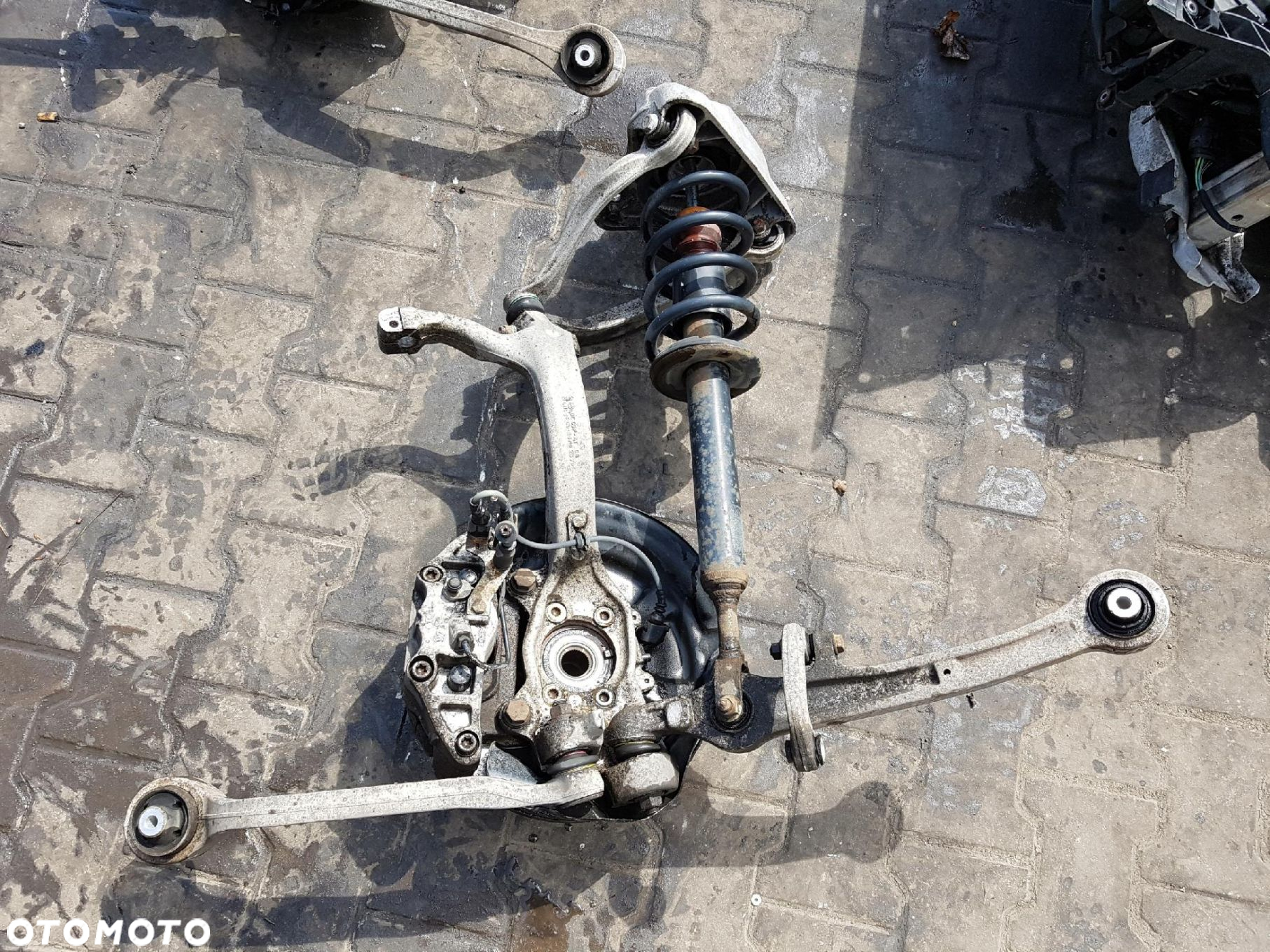 AUDI A6 C6 04r- 2.0 TFSI TDI ZWROTNICA LEWA PRZÓD - 3