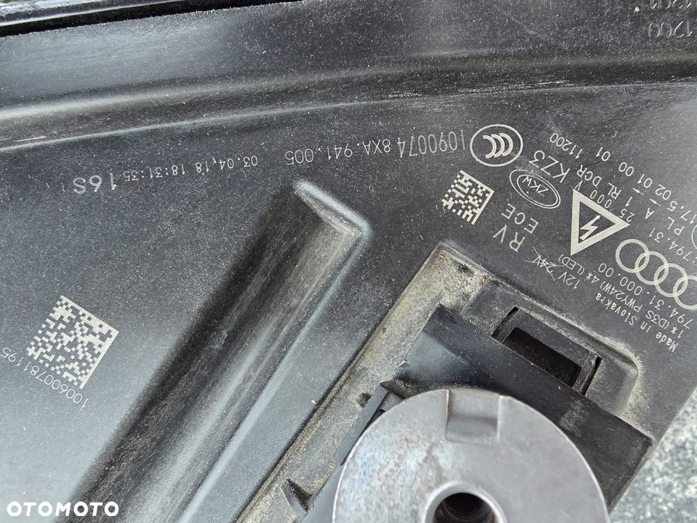 audi a1 8x lift lampa lewa przód bi xenon led 8xa941005 - 10