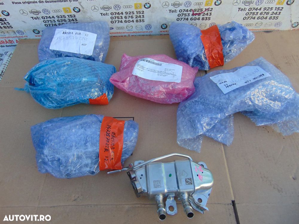 Racitor gaze egr Renault 1.2 cod 147357722r Produs NOU Austral Espace dacia duster 1.2tce - 2