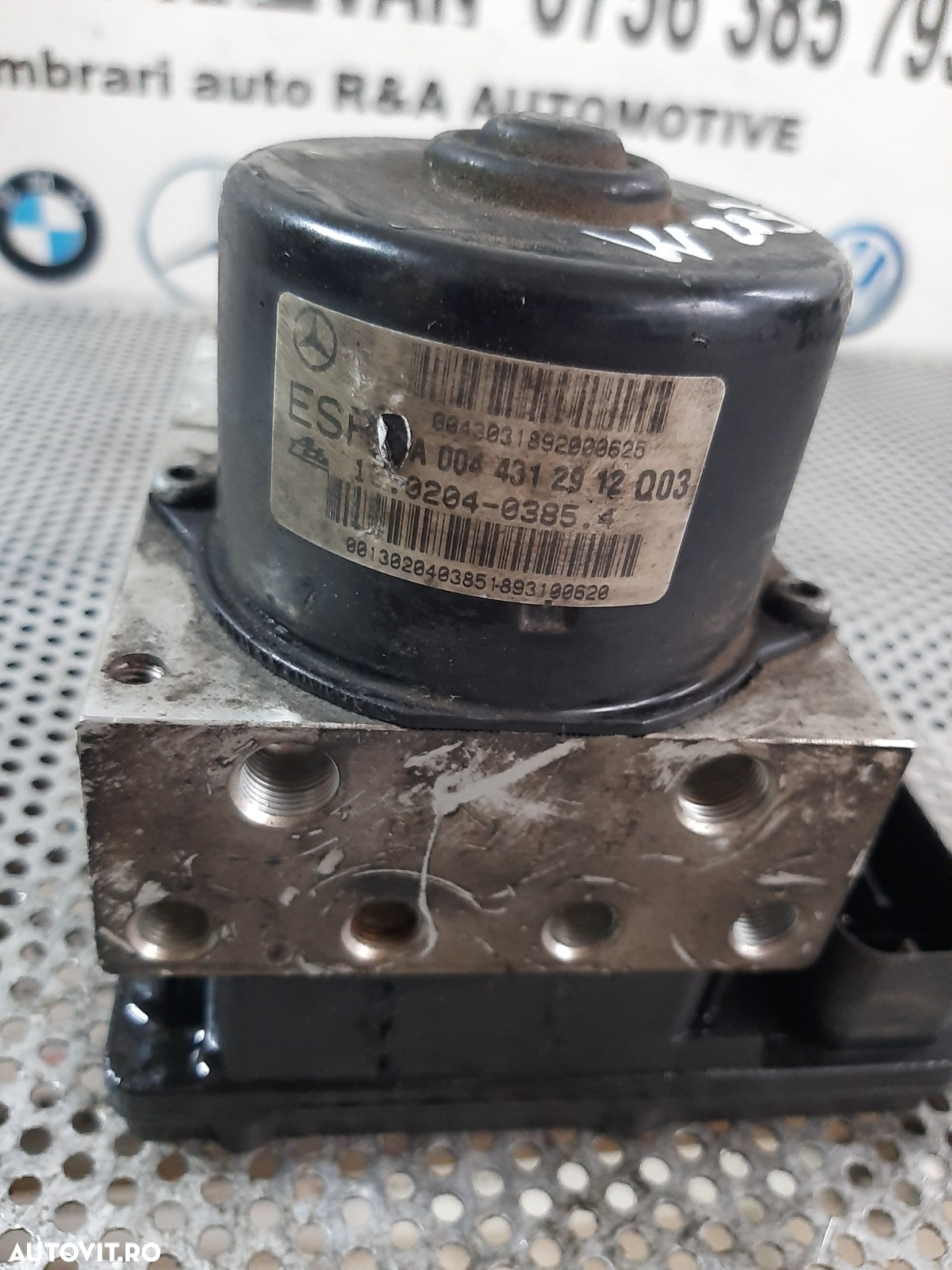 Modul Pompa Unitate ABS Mercedes C Class W203 Cod A0044312912 Vanduta De Firma Cu Garantie - 5