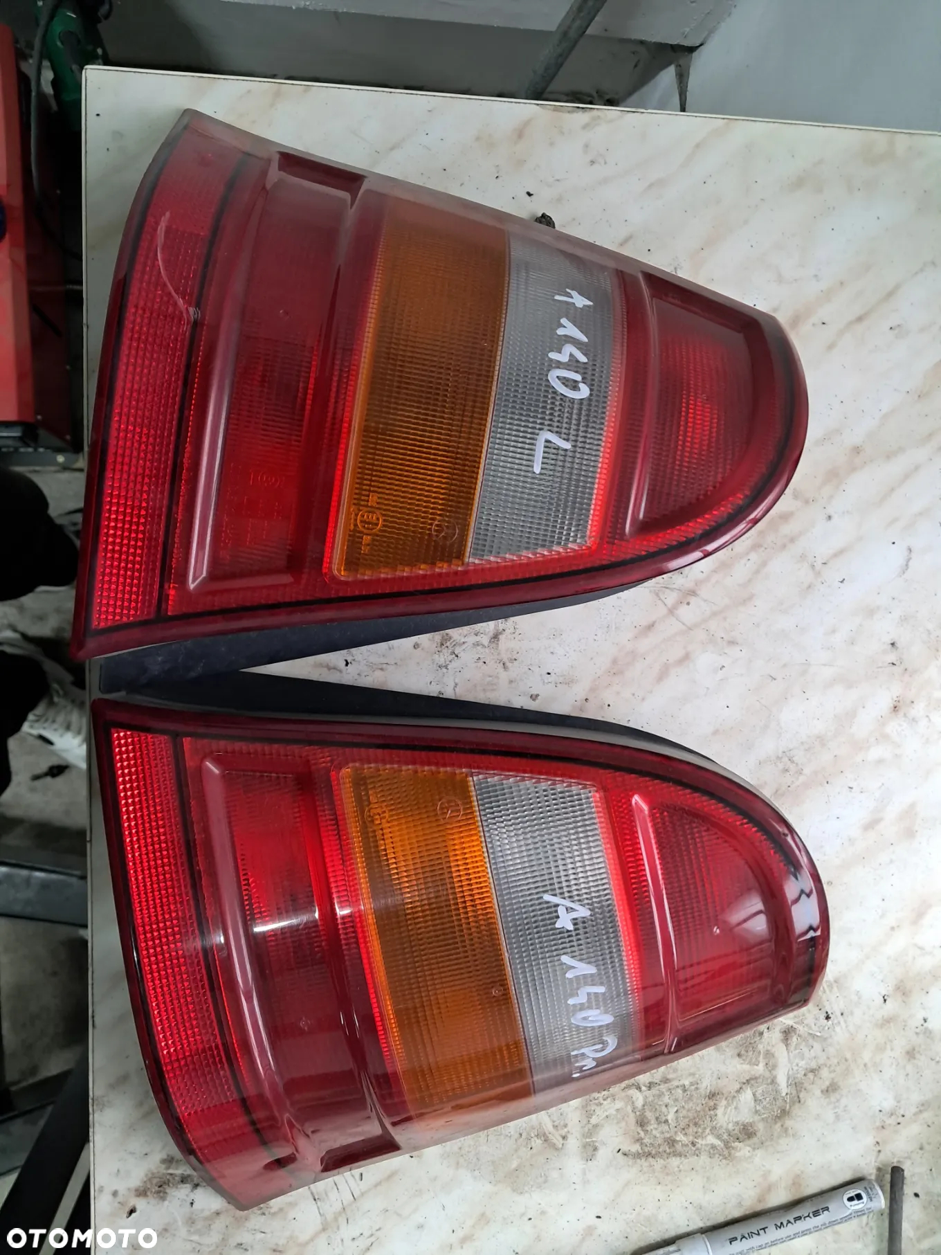 Mercedes A140 Lampy tył - 2