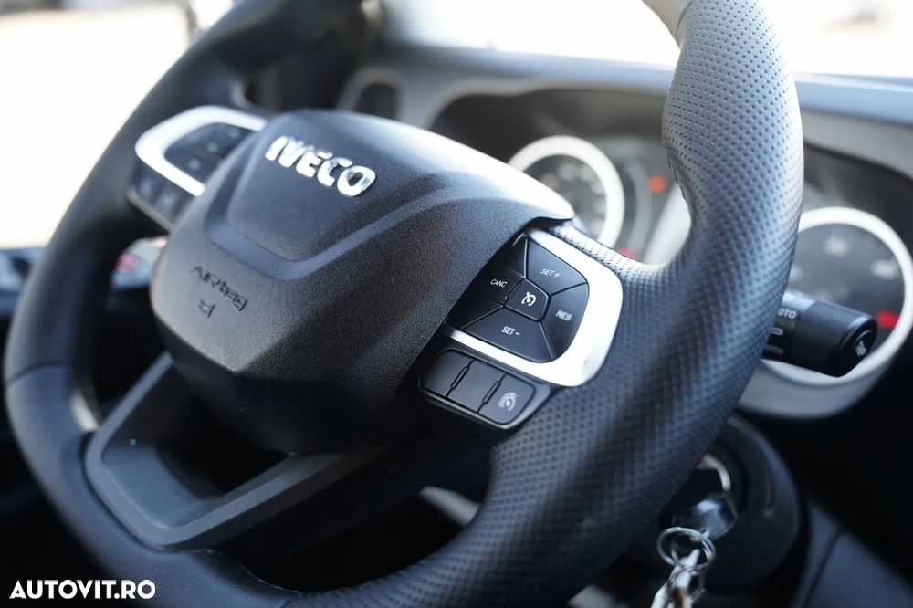 Iveco DAILY 35-140 / BENĂ BASCULABILĂ DIN OȚEL / ROȚI DUBLE PE PUNTEA SPATE / CUTIE DE VITEZE MANUALĂ / IMPORT - 32