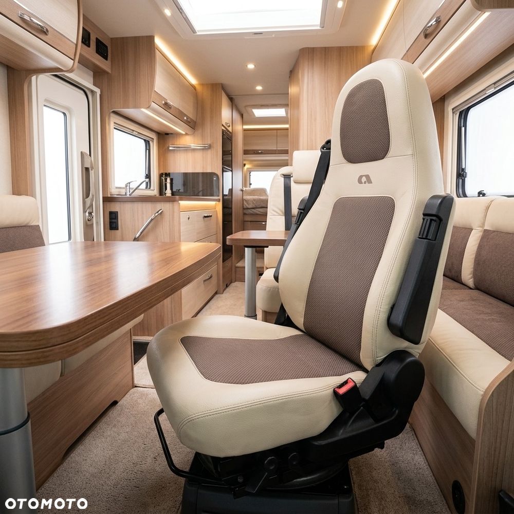 FOTELE KAMPER CAMPER OBROTOWE AGUTI FIAT PEUGEOT SKÓRA + MATERIAŁ ORYGINAŁ CENA W OPISIE - 1