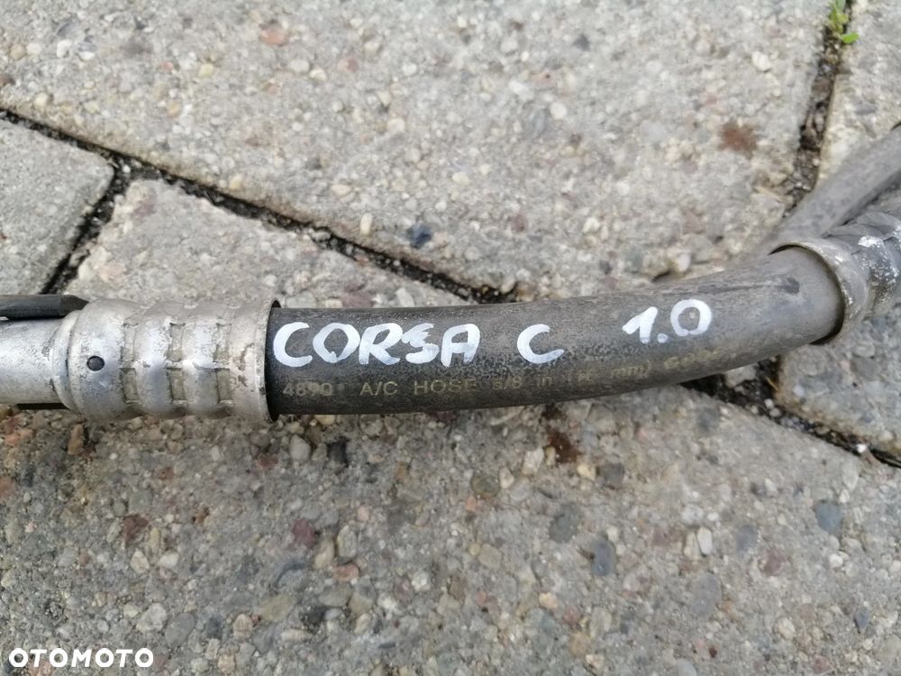 Opel Corsa C 1.0 12V przewody klimatyzacji komplet - 8