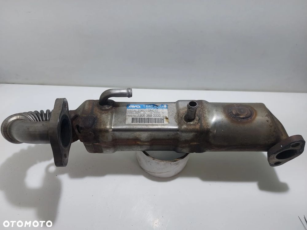 CHŁODNICA SPALIN EGR TOYOTA YARIS II 1.4 D4D 25601-0N010 SLASK WYSYLKA VAT - 1