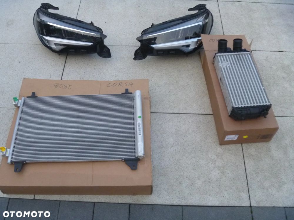 OPEL CORSA F LAMPA FULL LED PRAWA LEWA ORYGINAŁ IDEALNA - 1