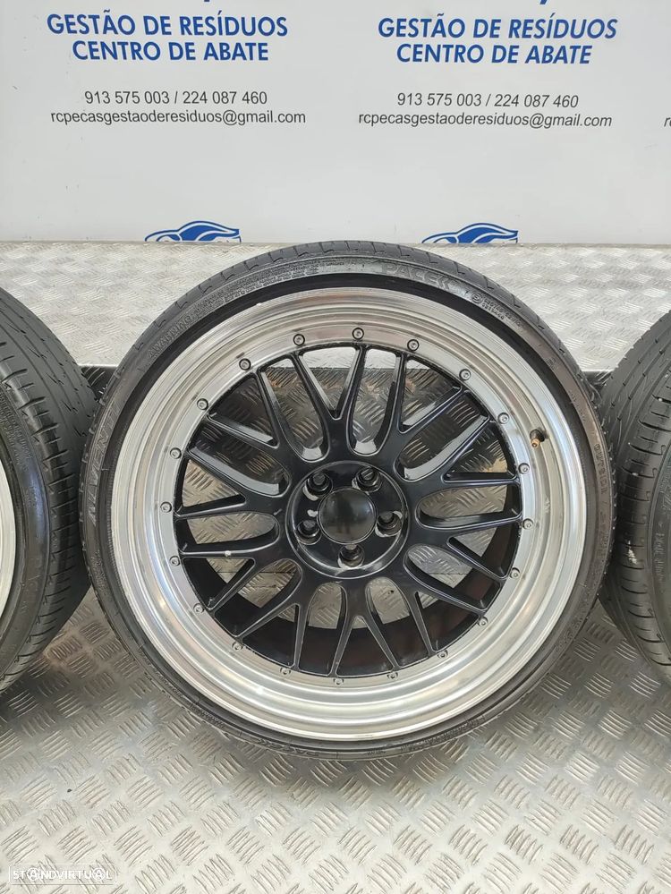 Conjunto Jantes 19 Originais VW Volkswagen Golf 4 5x100 8.5J ET351K8601025S - 9
