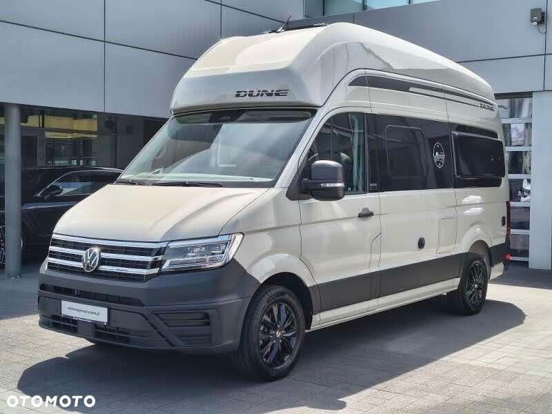 Volkswagen Crafter Grand California 600 silnik: 2,0 l TDI EU6 SCR BlueMotion Technology 130 kW skrzynia biegów: Przedni napęd automatyczna 8-biegowa rozstaw osi: 3640 mm - 4