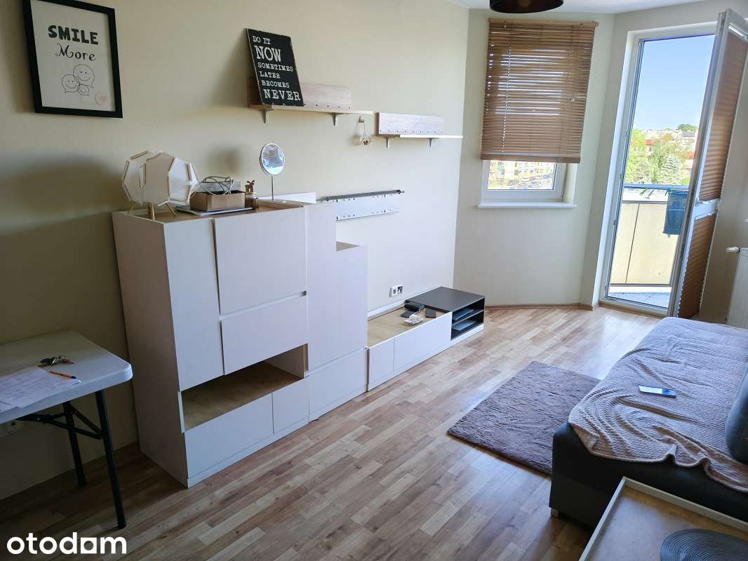 Mieszkanie o pow. 34m2, balkon, IV piętro, umeblowane, os. Ogrody