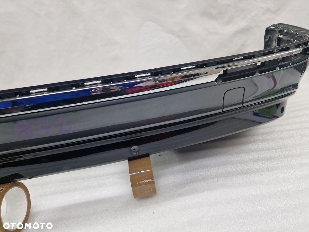 VW TIGUAN II 5NA 15- R-LINE ZDERZAK TYLNY TYLNI TYŁ + DYFUZOR POD HAK + ŚRODKOWY CHROM , NR 5NA807521C + 5NA807568G , NR AUKCJI DT872 - 11