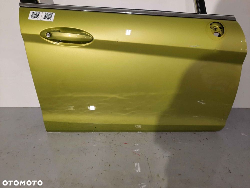 } DRZWI PRZÓD PRZEDNIE PRAWE FORD FIESTA MK.7 7 VII 59 ZIELONA LIMONKA 5D 5 DRZWI HB - 5