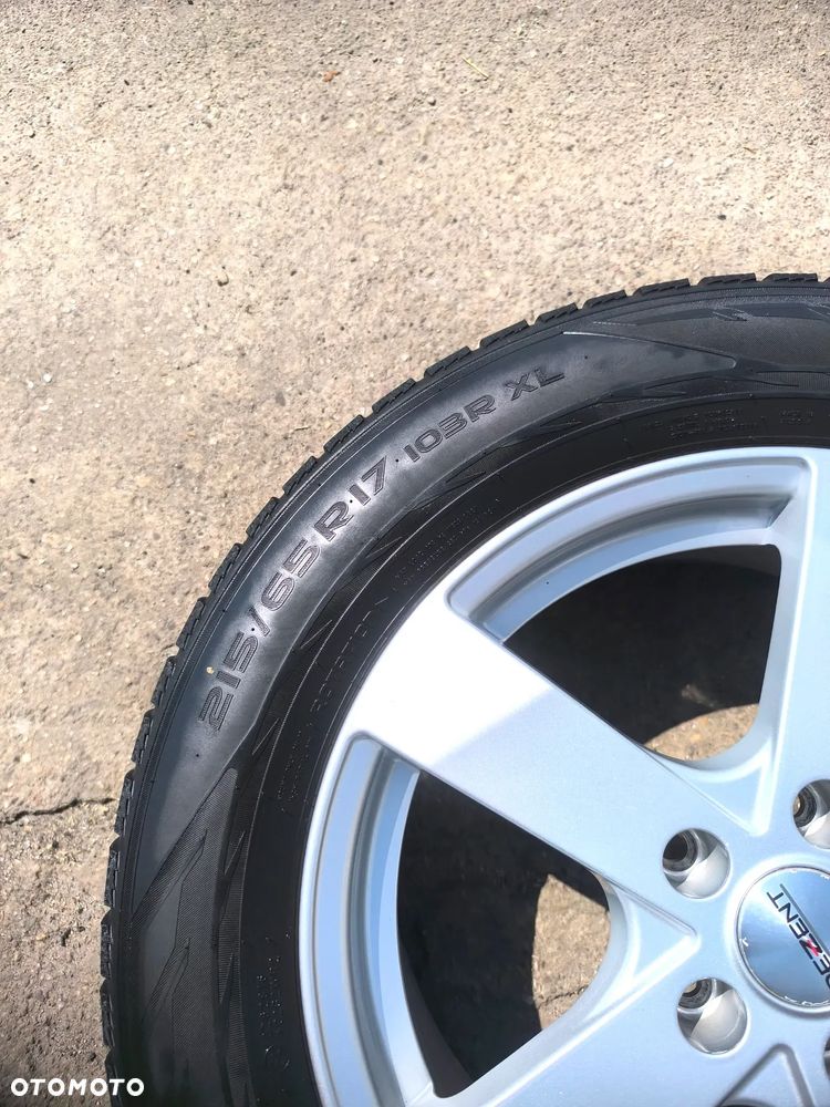 5x112 Felgi Aluminiowe Alufelgi 17 Koła Zimowe Zima AUDI Q3 VW TIGUAN II 2 SKODA KODIAQ SEAT TARRACO ALU-RAD Legnica 215/65 5,5mm - 12