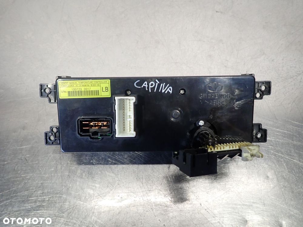 PANEL STEROWANIA NAWIEWU KLIMATYZACJI CHEVROLET CAPTIVA 96820193 - 3