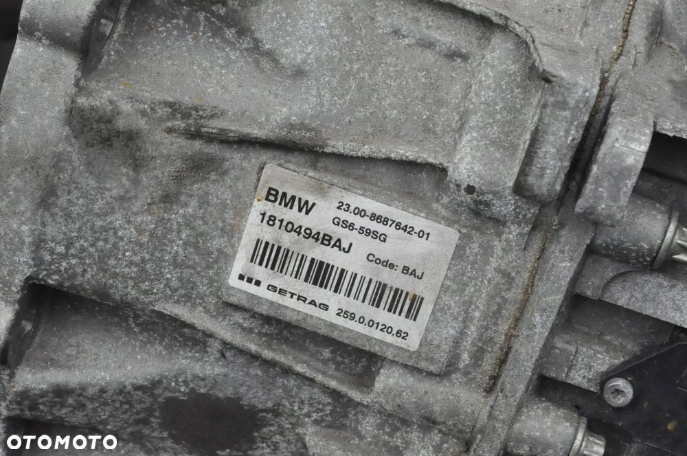MINI F54 F55 F56 F57 F60 2.0i 192KM SKRZYNIA 23.00-8687642-01 GS6-59SG BAJ - 4