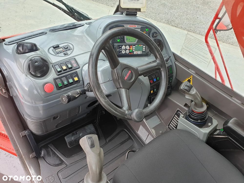 Manitou MRT ROTO 2150 Privilege KOSZ/WIDŁY/PILOTY SPROWADZONA PIĘKNY STAN - 15