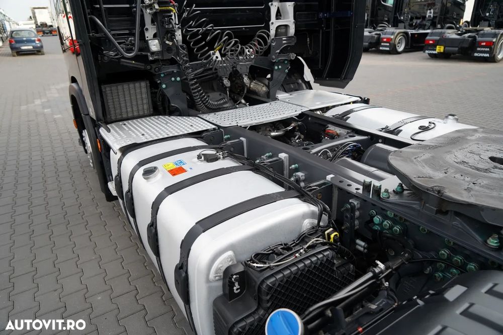 Scania S 500 / RETARDER / PLATĂ JOSĂ / MEGA / REZERVORE DE COMBUSTIBIL 1.400 L / I-PARK COOL / DUPĂ CONTRACT DE SERVICE GOLD / - 14