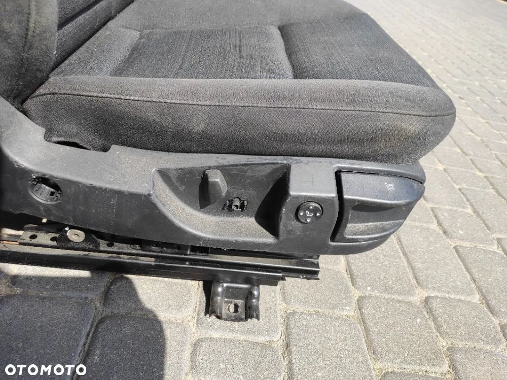 BMW E60 E61 LCI Lifting Fotel pasażera prawy Welur - 5
