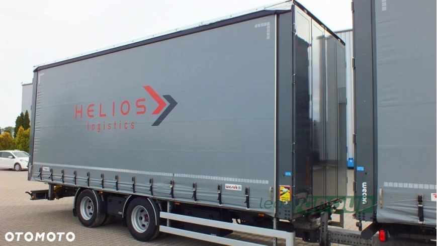 DAF 480 FAR Low Deck 6x2 – zabudowa kurtynowa WECON Przyczepa Kurtynowa WECON PC 780 18.0t - 14